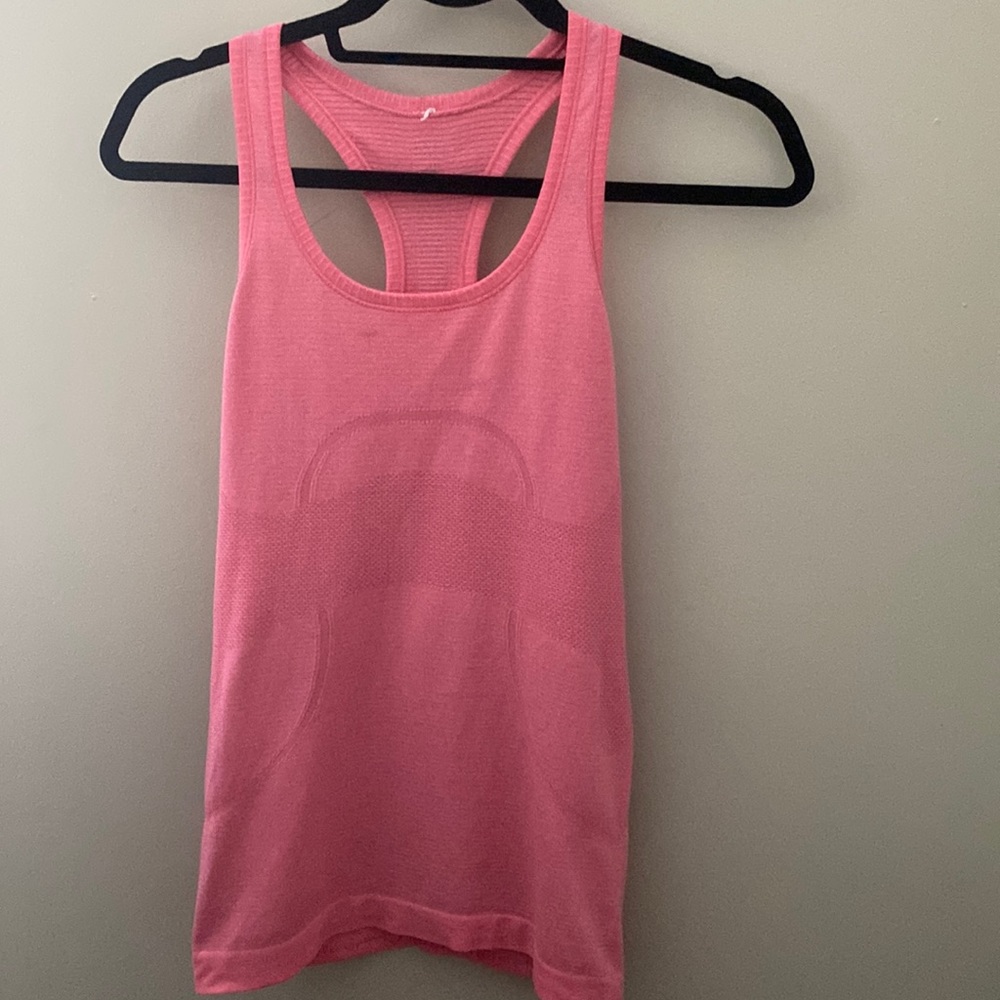 Lululemon Swiftly Tech Tank Top Womens 4 Pink XS Racerback Shirt Running Tee